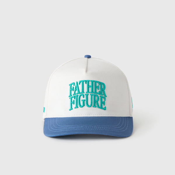 Father Figure Hat // Blue & Teal